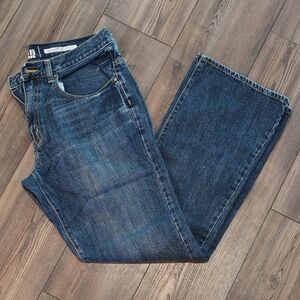Urban Pipeline Indigo Relaxed Bootcut Jeans 32/32